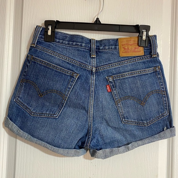 Levi’s 501 White Oak Cone Button-fly Denim Jean Shorts Size 27 - Picture 6 of 11